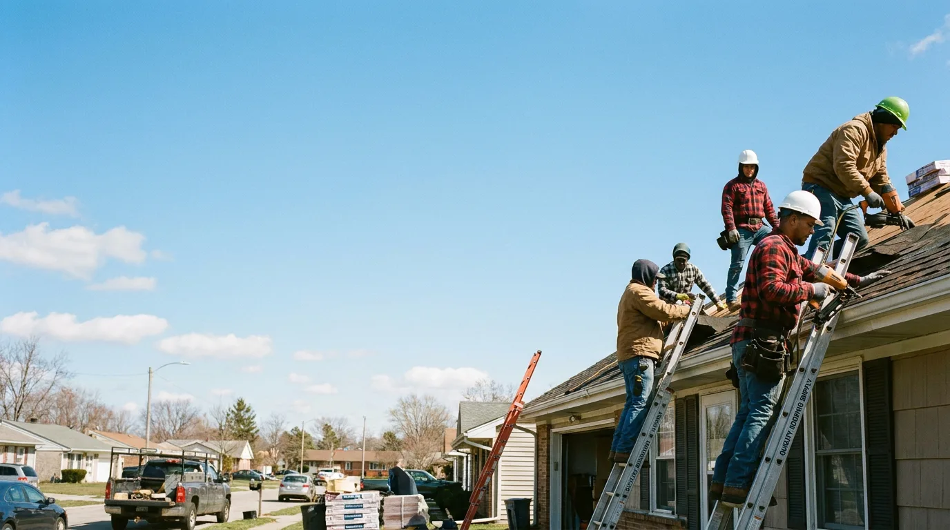 Roofing in Pointe Aux Pins, MI near me